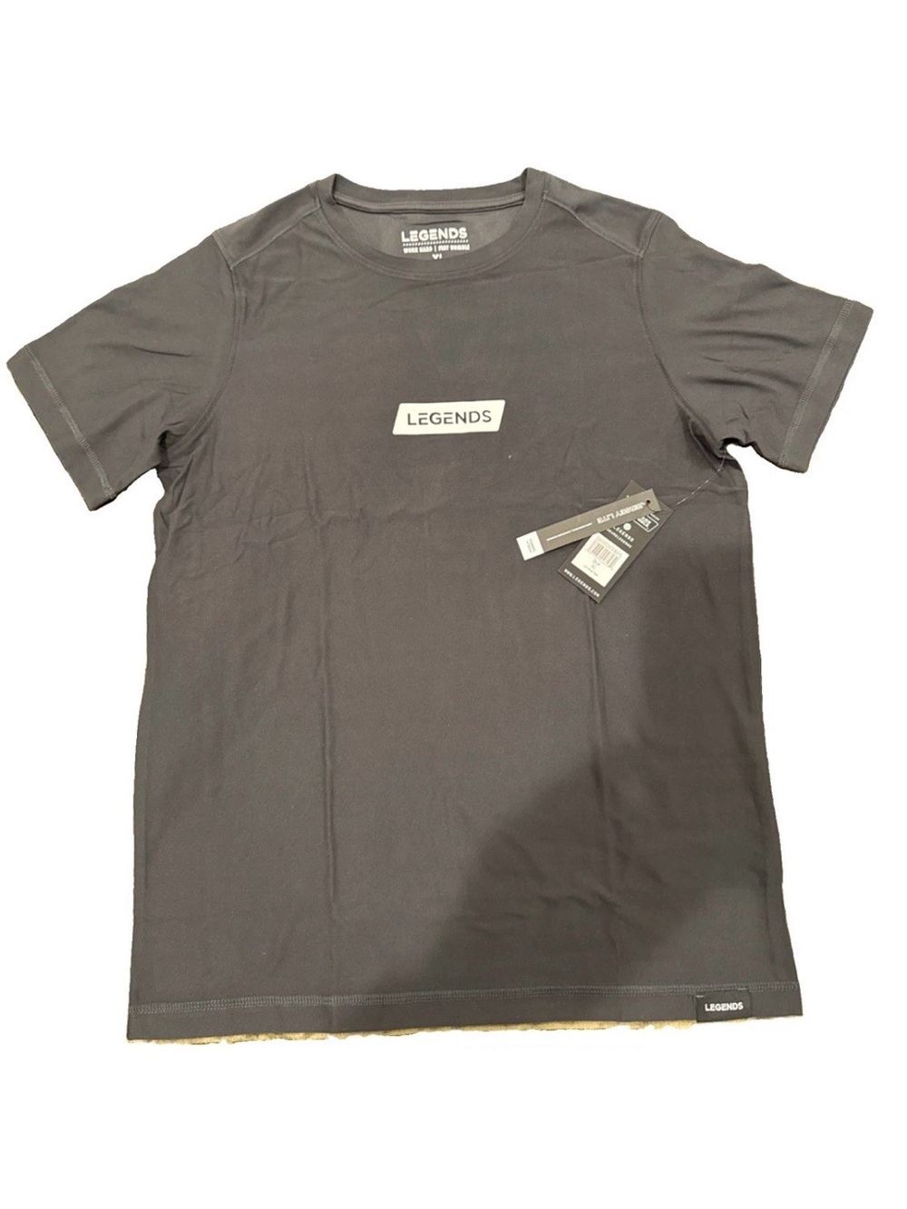 legends Little Legends Aire Tee Black size XL Boys 12